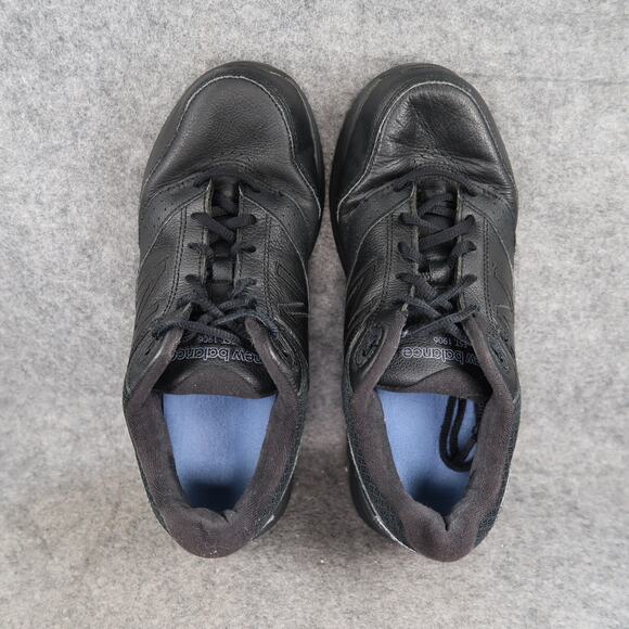 New Balance Shoes Womens 9.5 Sneaker 928v3 Trainer Comfort Walking Leather Black - Picture 7 of 11